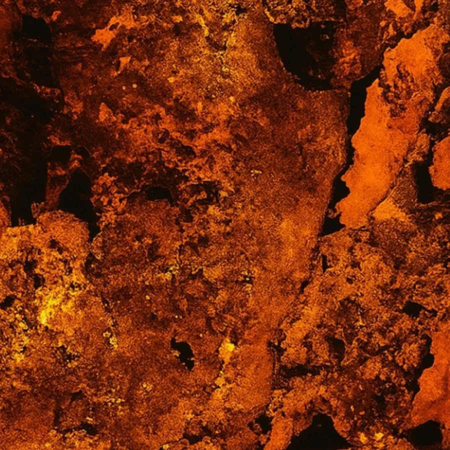 Fornir kamienny Ognista Skała — zbliżenie
