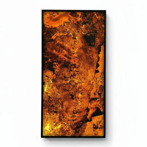 Panel Ścienny RECTUS "Ognista Skała" 120x60cm
